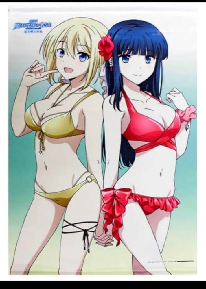 魔法科高校の劣等生　星を呼ぶ少女　リーナ　等身大タペストリー Amazon.co.jp: 深雪＆リーナ 描き下ろしB2タペストリー 魔法科