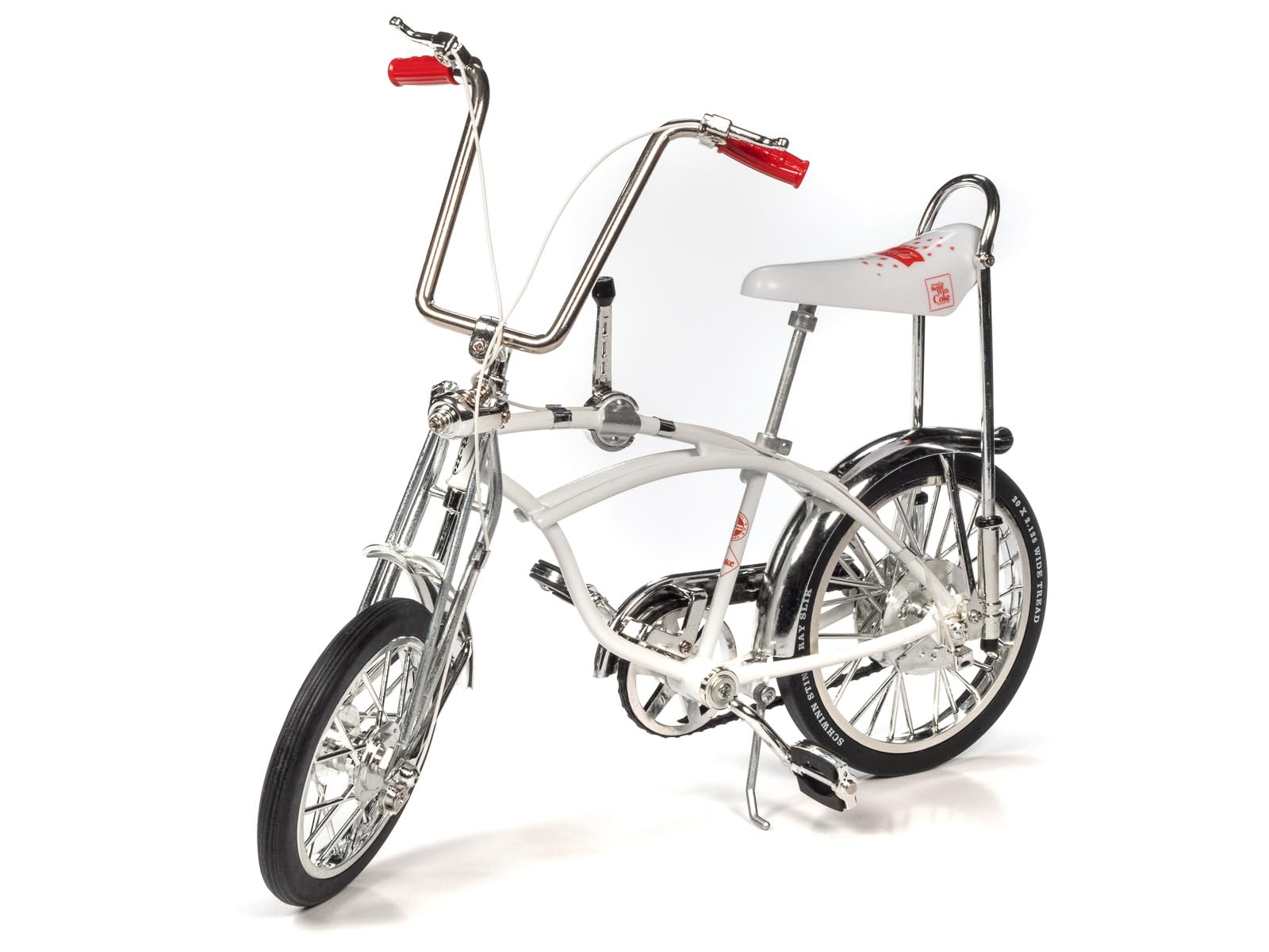 Amazon.co.jp: AMT Schwinn 1960 コカ・コーラ (ホワイト) 1:6スケール