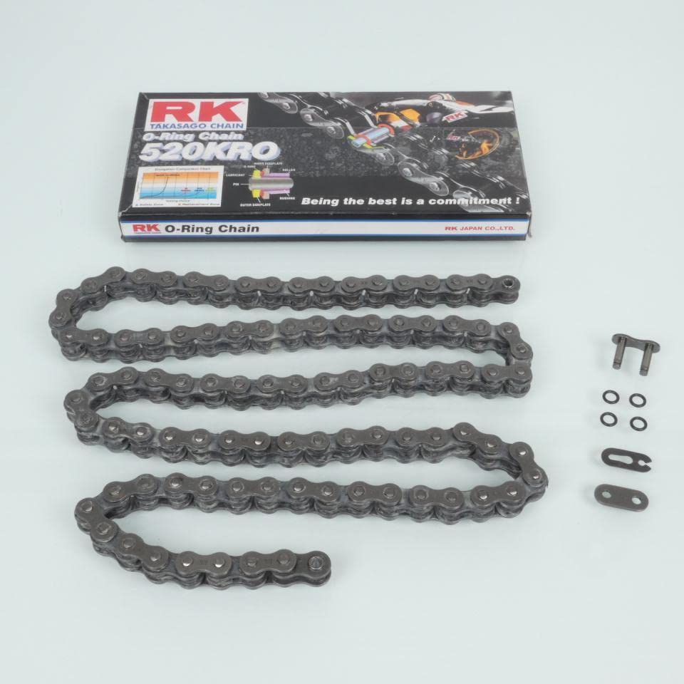 Catena di trasmissione RK Moto 520KRO / 94 maglie passo 520