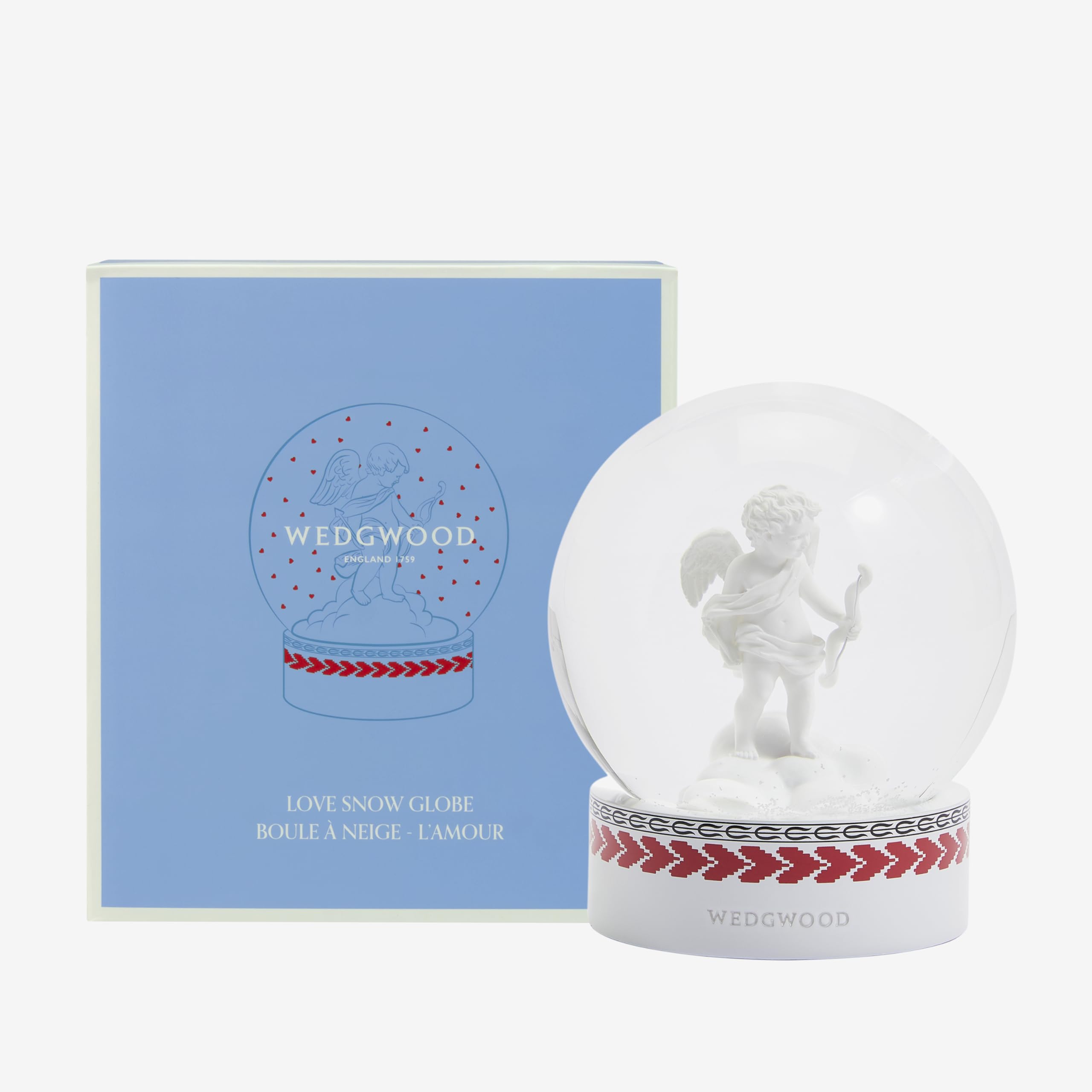 Amazon.co.jp: Wedgwood Love Snow Globe, 1072245 : おもちゃ