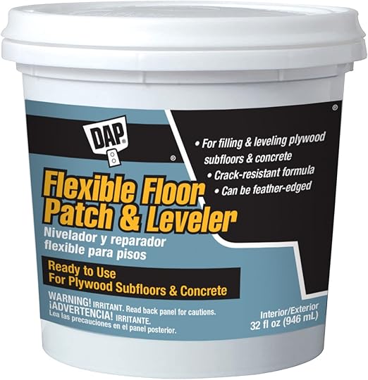 DAP 59184 QT Ready to Use Floor Leveler, Leveling Compounds Amazon Canada