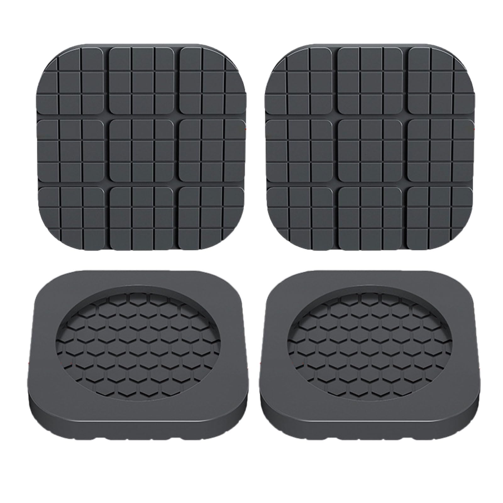 4Pcs Washing Machine AntiVibration Pad Washer Nonslip Washer Vibrations Feet Pad Refrigerator Furniture Foot Washing Machine AntiVibration Shock Absorbers