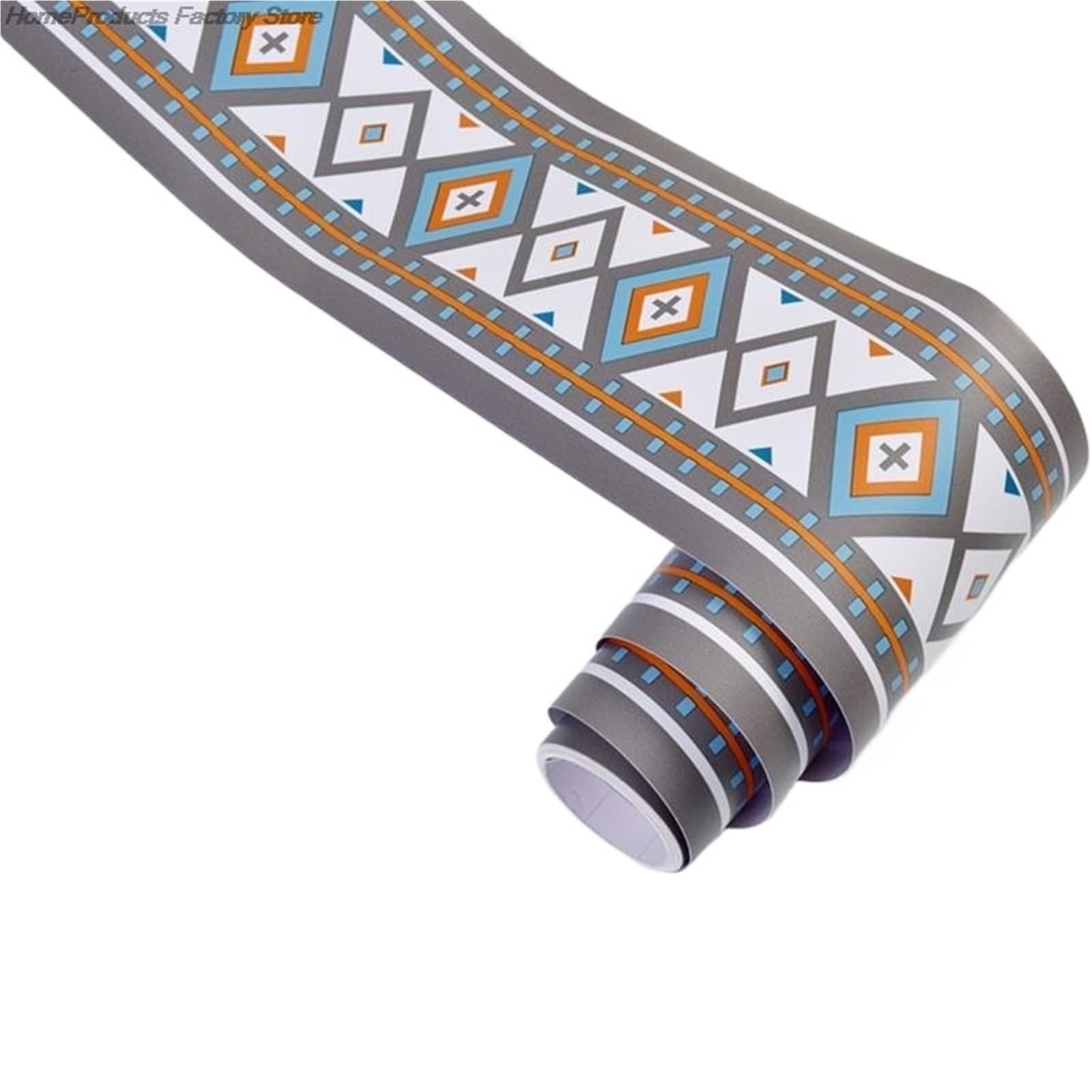 XCTDSVAH Wallpaper Border 10M PVC Waterproof Waist Line Self Adhesive Skirting Living Room Decor Vinyl Wall Stickers(Color03,1 Pcs)