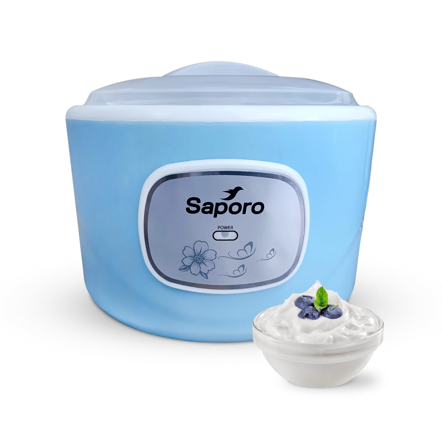 FitCurd Yogurt Maker, 1.2L -Fully Automatic Curd Maker for Home & Kitchen - Electric Probiotic Machine - Auto Temperature Regulation with Dual Deck Seal & 304 Stainless Steel Inner Pot - Blue-image-31