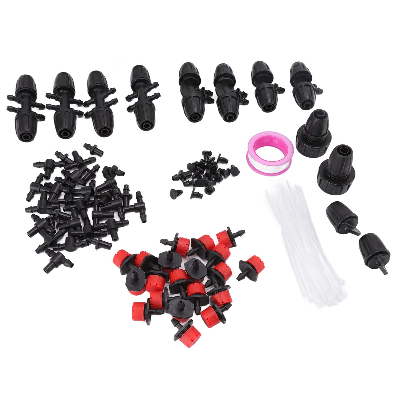 Kit de riego por goteo lvifloae con tubería de 98,4 pies