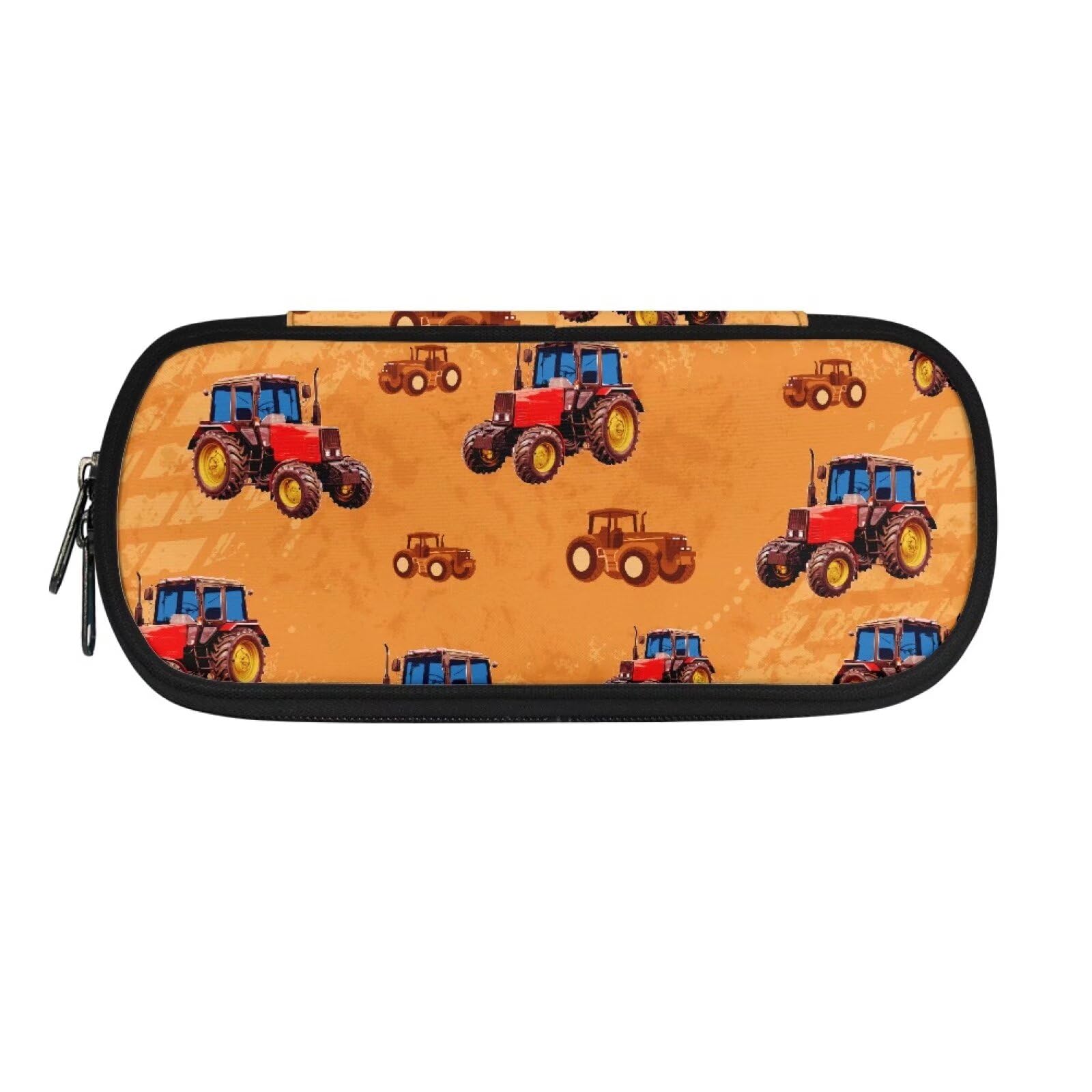 Dolyues Cartoon Tractor Pencil Case Big Capacity Pencil Cases for Boys Girls High Storage Pencil Bag Pouch with Compartments School Supplies — image 1