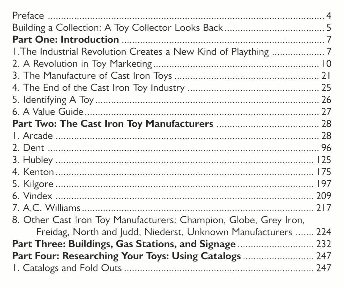 Cast Iron Automotive Toys
