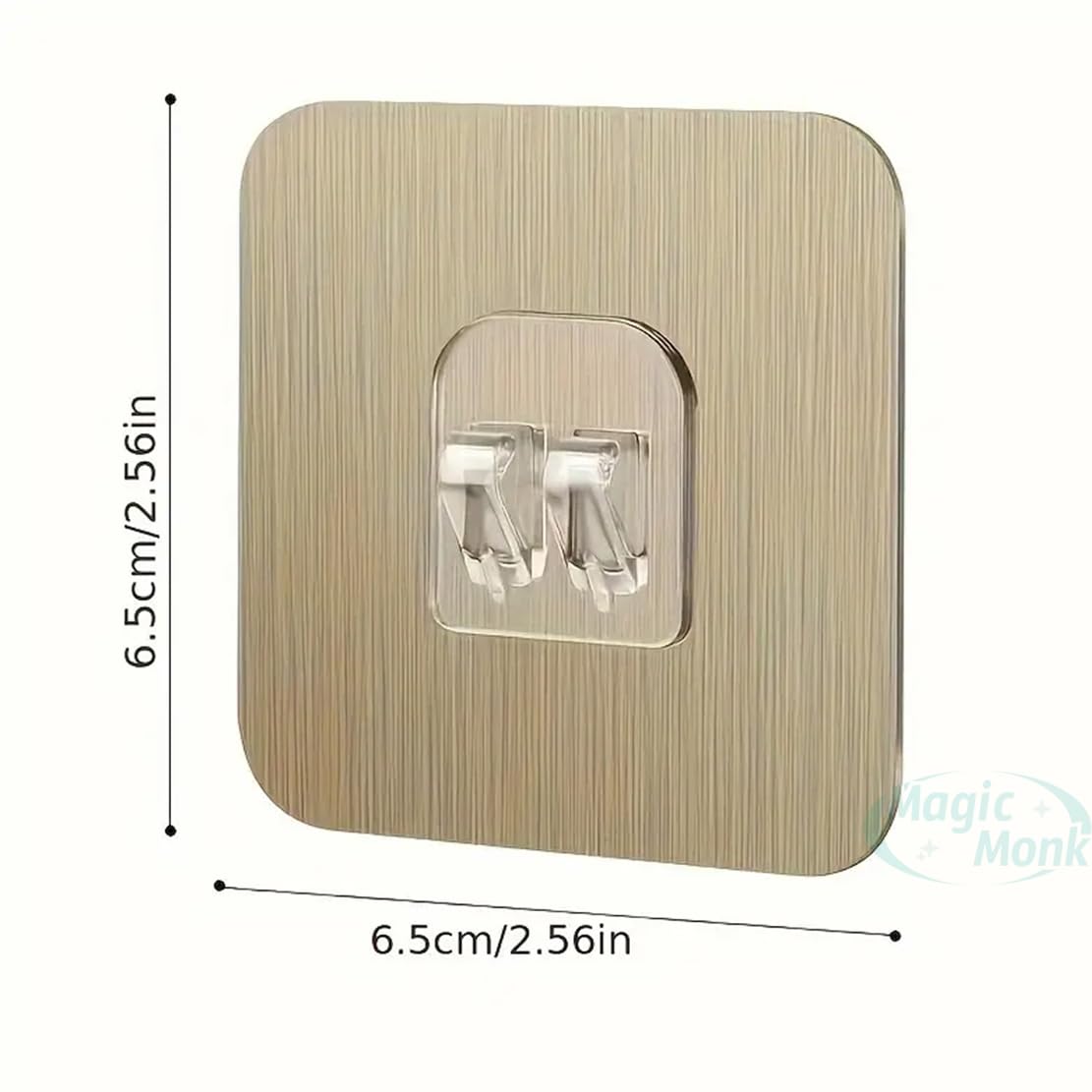 MagicWall Hooks - Adhesive Wall Hooks (Pack of 10) -8