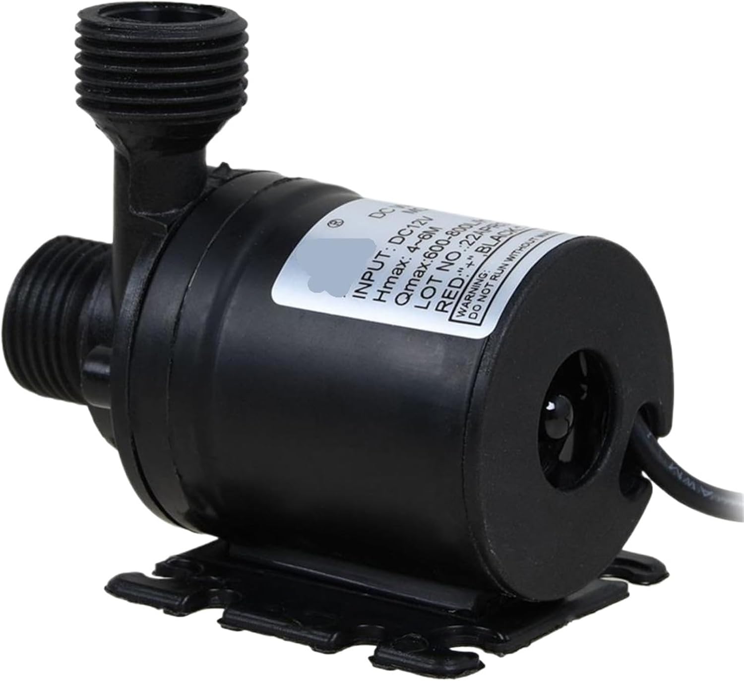 1pcs 18W Submersible Pump 800L/H Water Pump 12V Garden High Pressure Pump IP68 Waterproof Low Noise Lift 5M