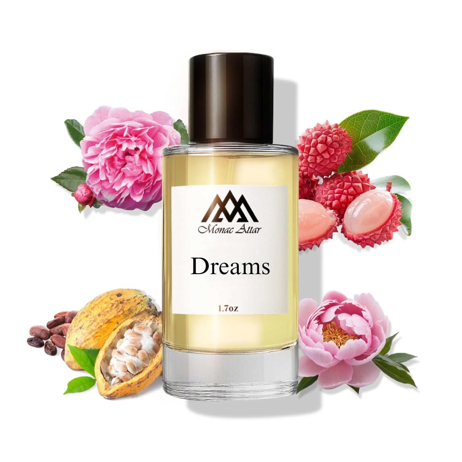 Monac Dreams Inspired by Attrape-Reves, Eau De Parfum, 1.7oz/50ml, Long Lasting Fragrance, Luxury Made Affordable