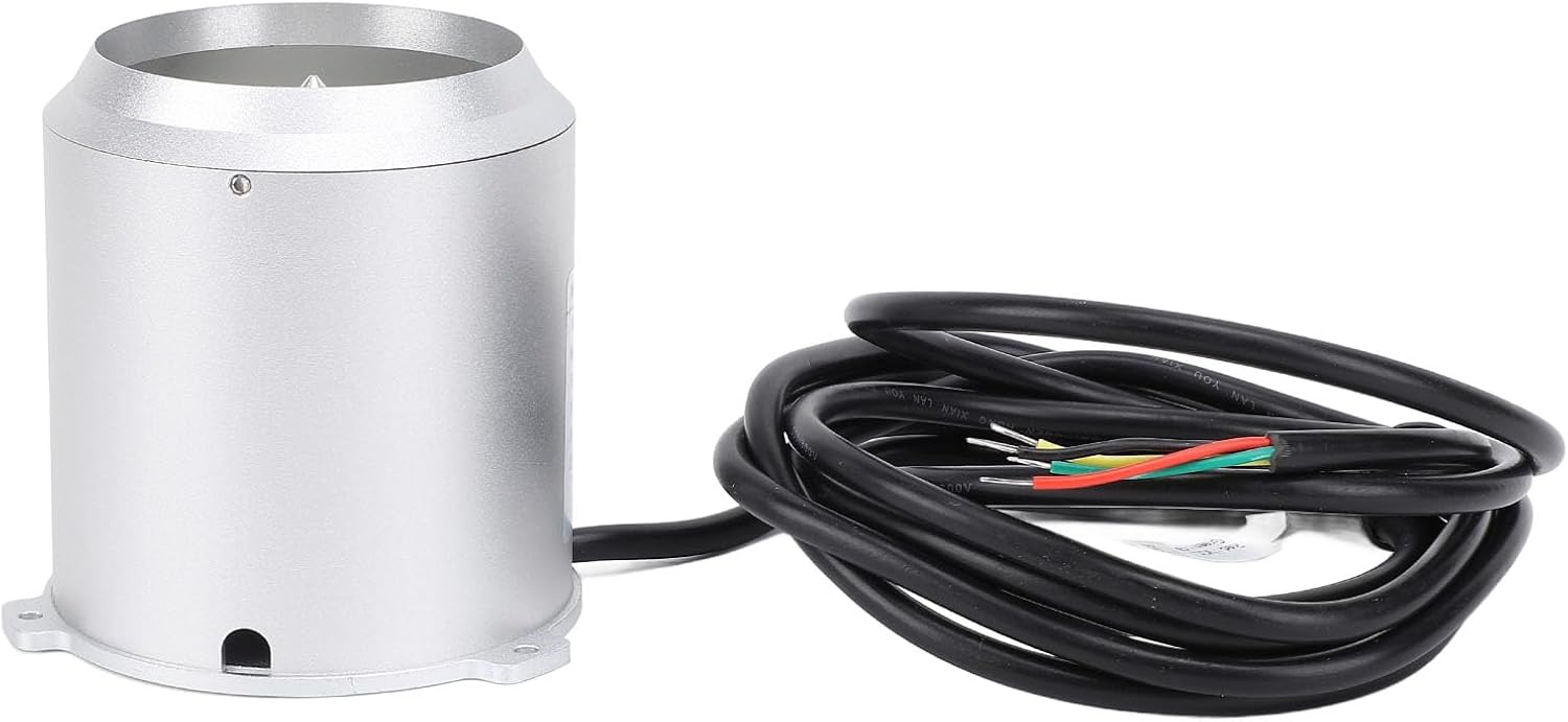 Pssopp Outdoor Rain Gauge, RS485 Aluminum Alloy Rainfall Measurement Monitoring Tool for Yard