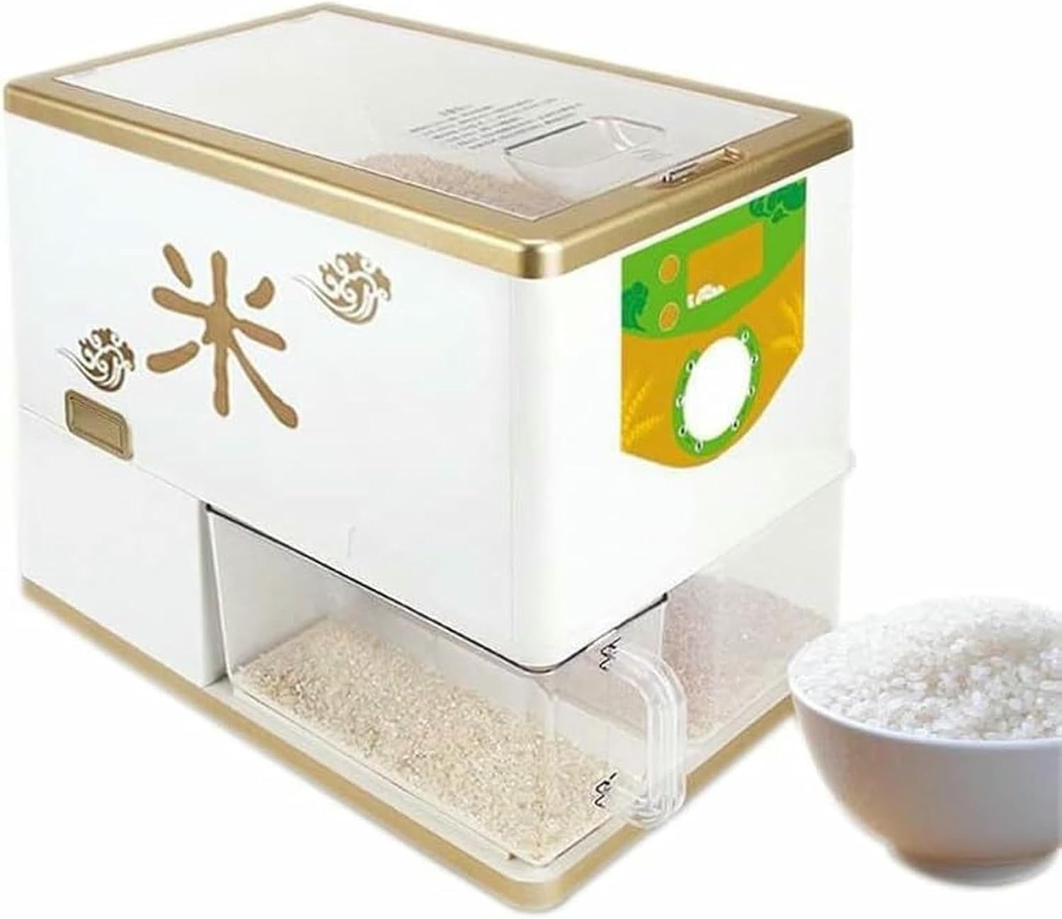 Electric Rice Milling Peeling Machine, Automatic Rice Bran Separator, 350W Household Electric Rice Milling Peeling Machine, Paddy Huller Sheller Hulling
