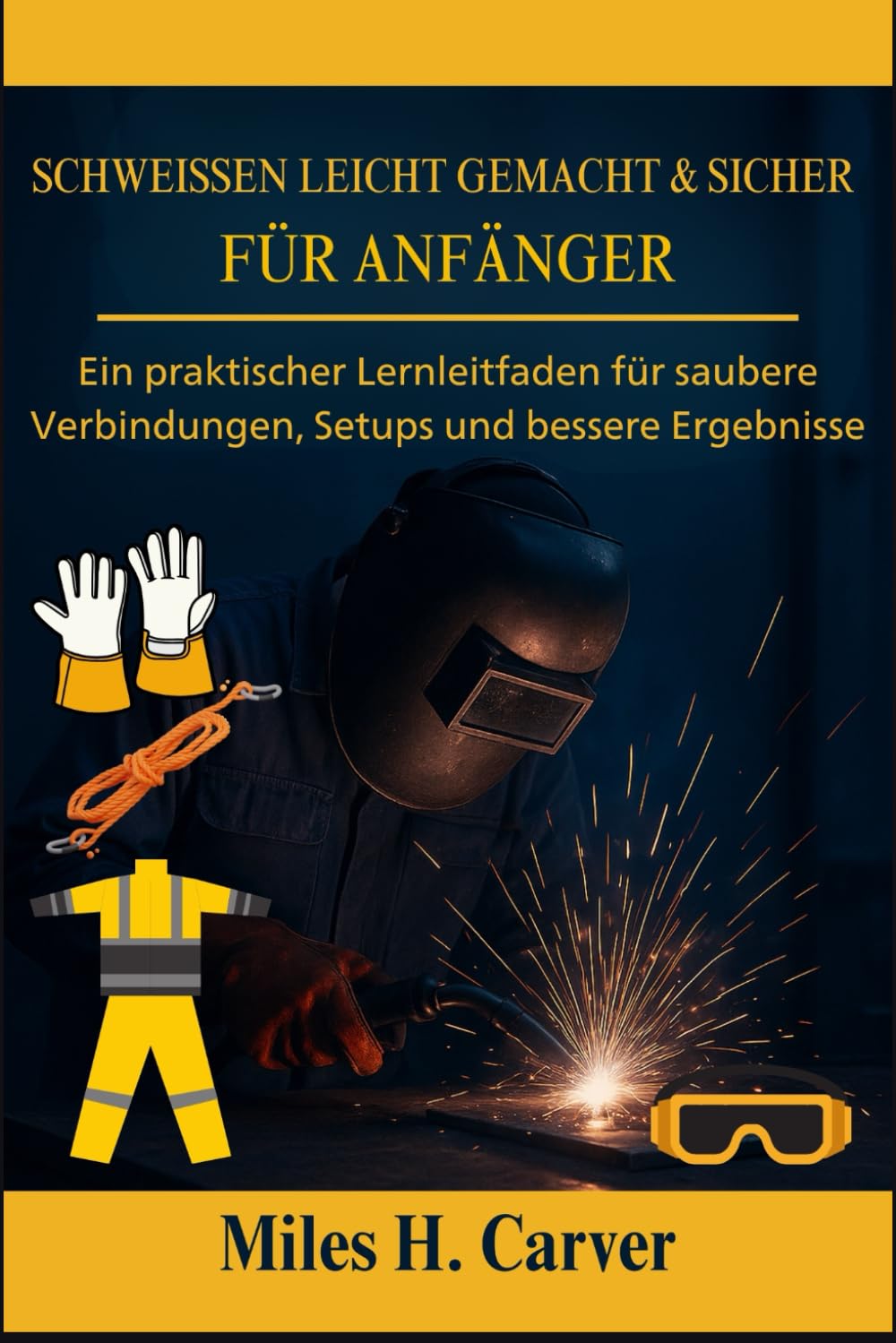 SCHWEISSEN LEICHT GEMACHT & SICHER FÜR ANFÄNGER: Ein praktischer Lernleitfaden für saubere Verbindungen, Setups und bessere Ergebnisse