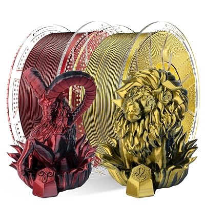 Chitu Systems Conjure Silk PLA 3D Printer Filament, 2KG Spool (4.4lbs), 1.75mm...