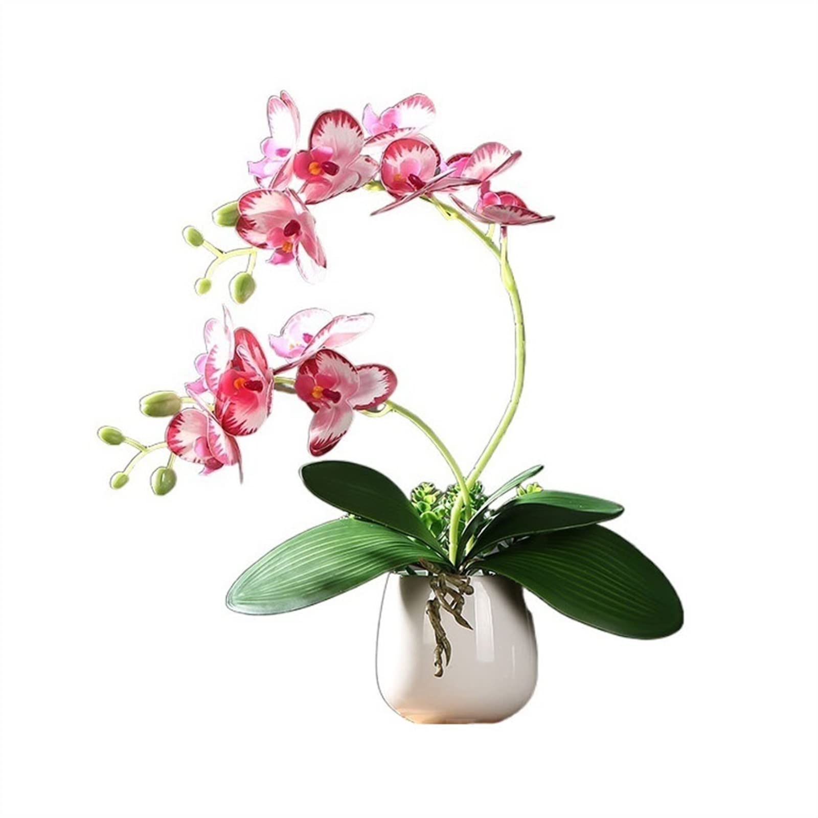 Fausse fleur phalaenopsis sans entretien pour décoration de table