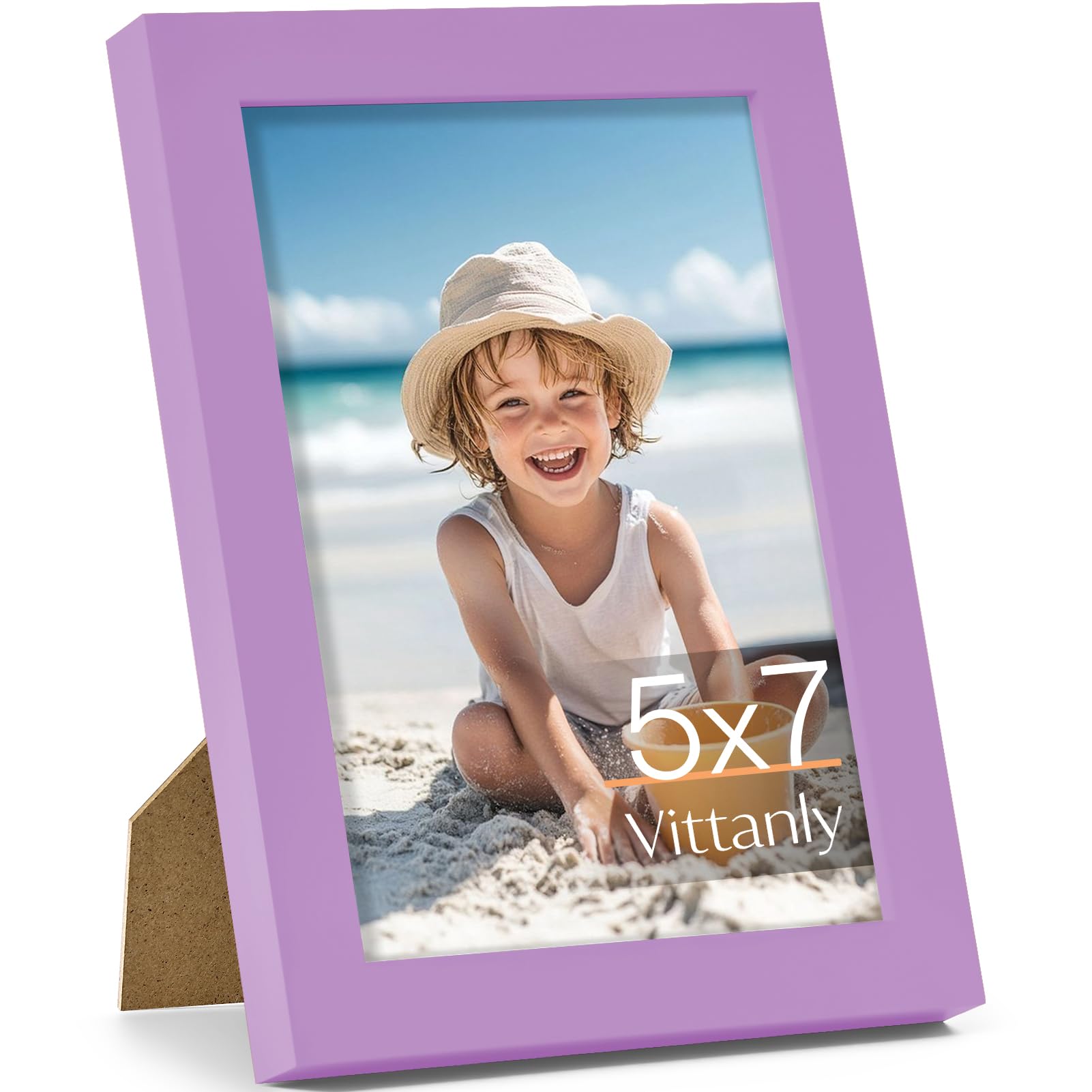 Photo 1 of Vittanly 5x7 Solid Wood Picture Frame