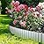LAVEVE Corrugated Metal Garden Edging - Sturdy Border Perfect for DIY Flower Beds and Landscaping Borders (Silver, 4 Inch x 10FT)