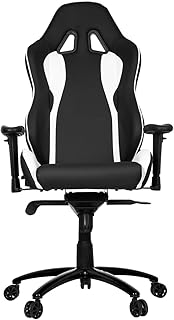 hjh OFFICE 727000 silla gaming WINGMAN I piel sintética negro blanco con reposabrazos