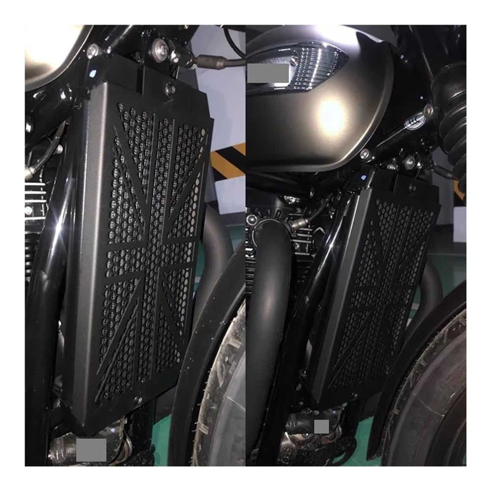 Cubierta Rejilla Radiador Protector De Rejilla De Radiador Modificado para T100 T120 Bo&bber para Scrambler Cubierta De Protección De Tanque De Agua