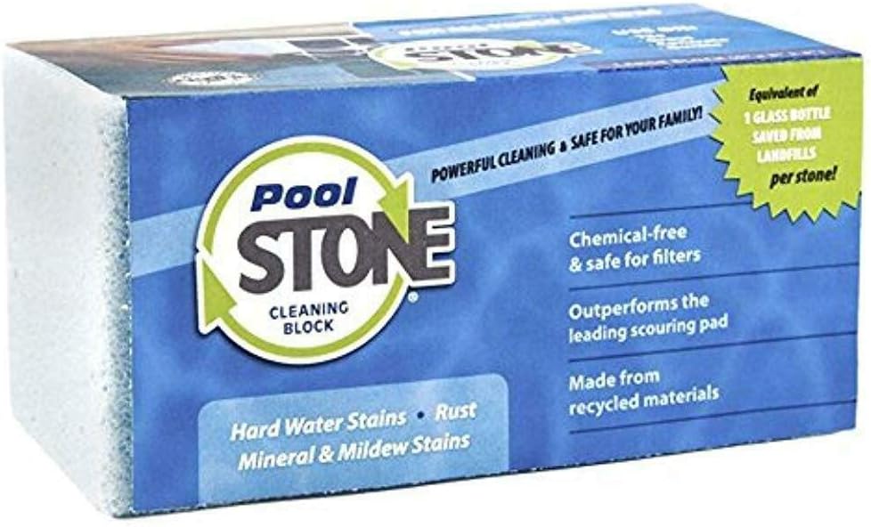 PoolStone Swimming Pool and Spa Large Surface Cleaning Block