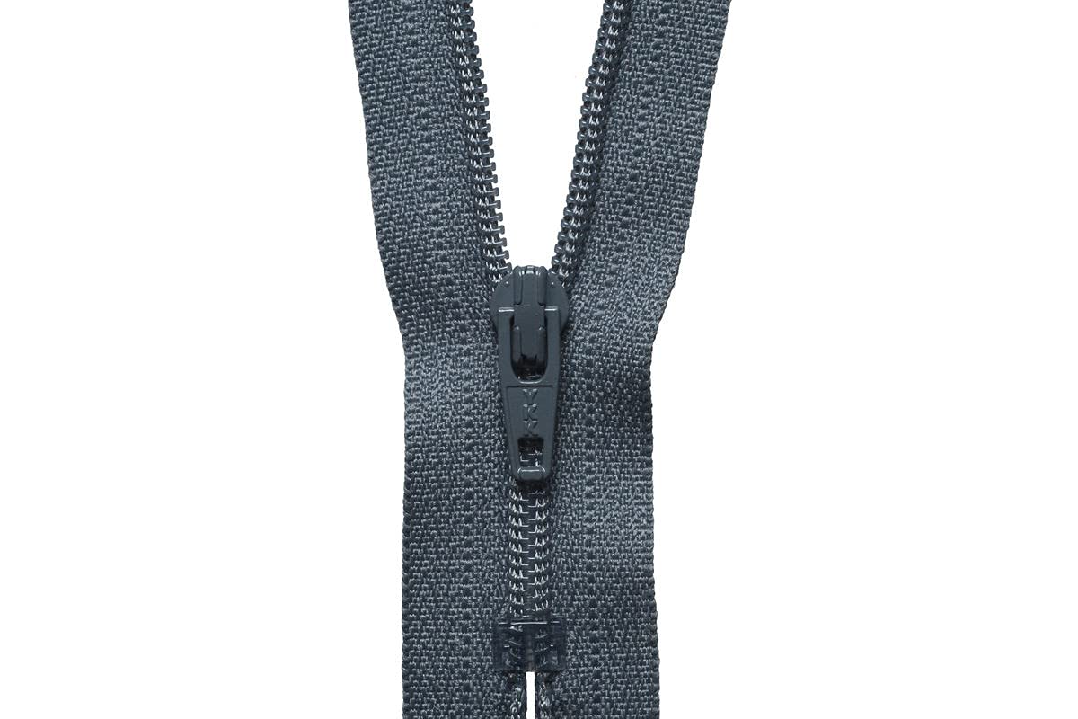 Amazon.com: YKK Coil Zip, 18 cm Length, No. 578 Dark Grey