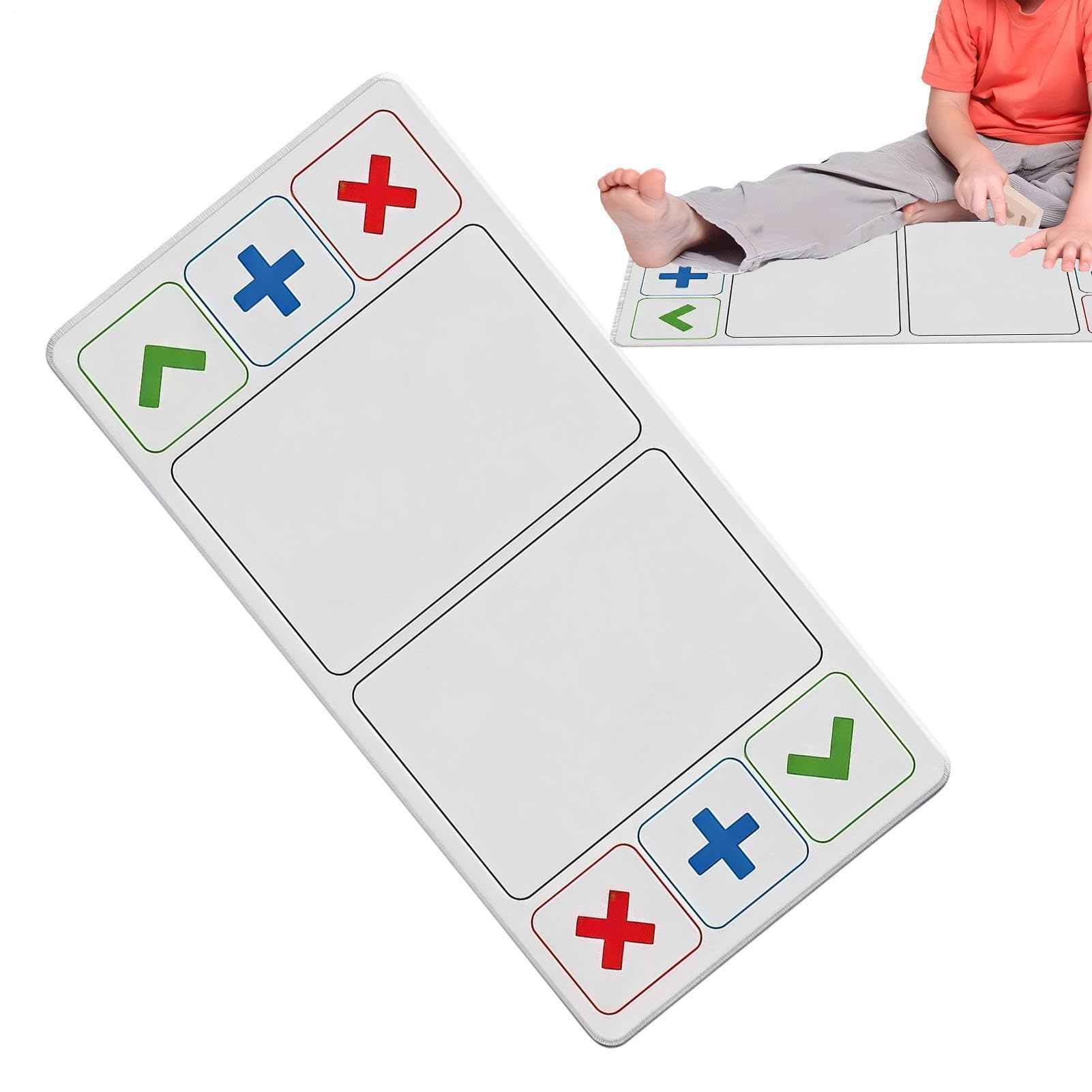 Fidget Trading Board, Rollable Squeeze Fidget Trading Mat, White — image 1