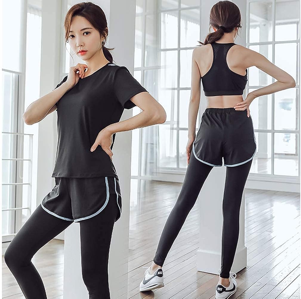 ブラック ストライプシャツ 上下セット ALO YOGA ブラック ストライプ