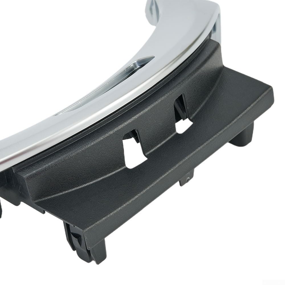 Copertura cromata per bracciolo centrale anteriore con pulsante di rilascio, per Mercedes Classe C e serie GLC