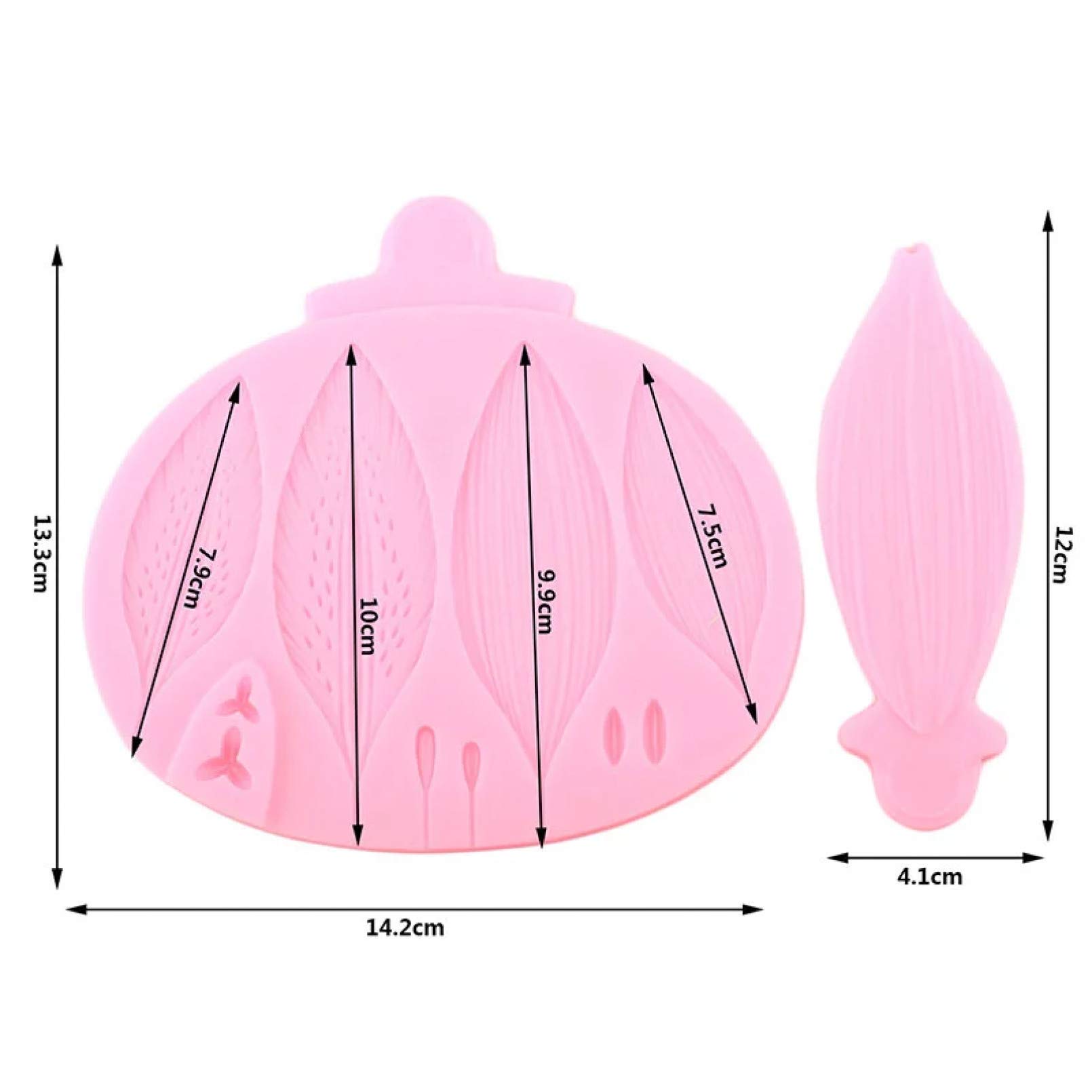 Stampo Silicone Fiori Giglio Calla Per Decorazione Torte - Fondente E Cioccolato - Foto 7