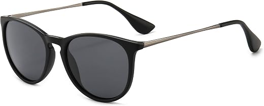SUNGAIT Vintage Round Sunglasses for Women Classic Retro Designer Style