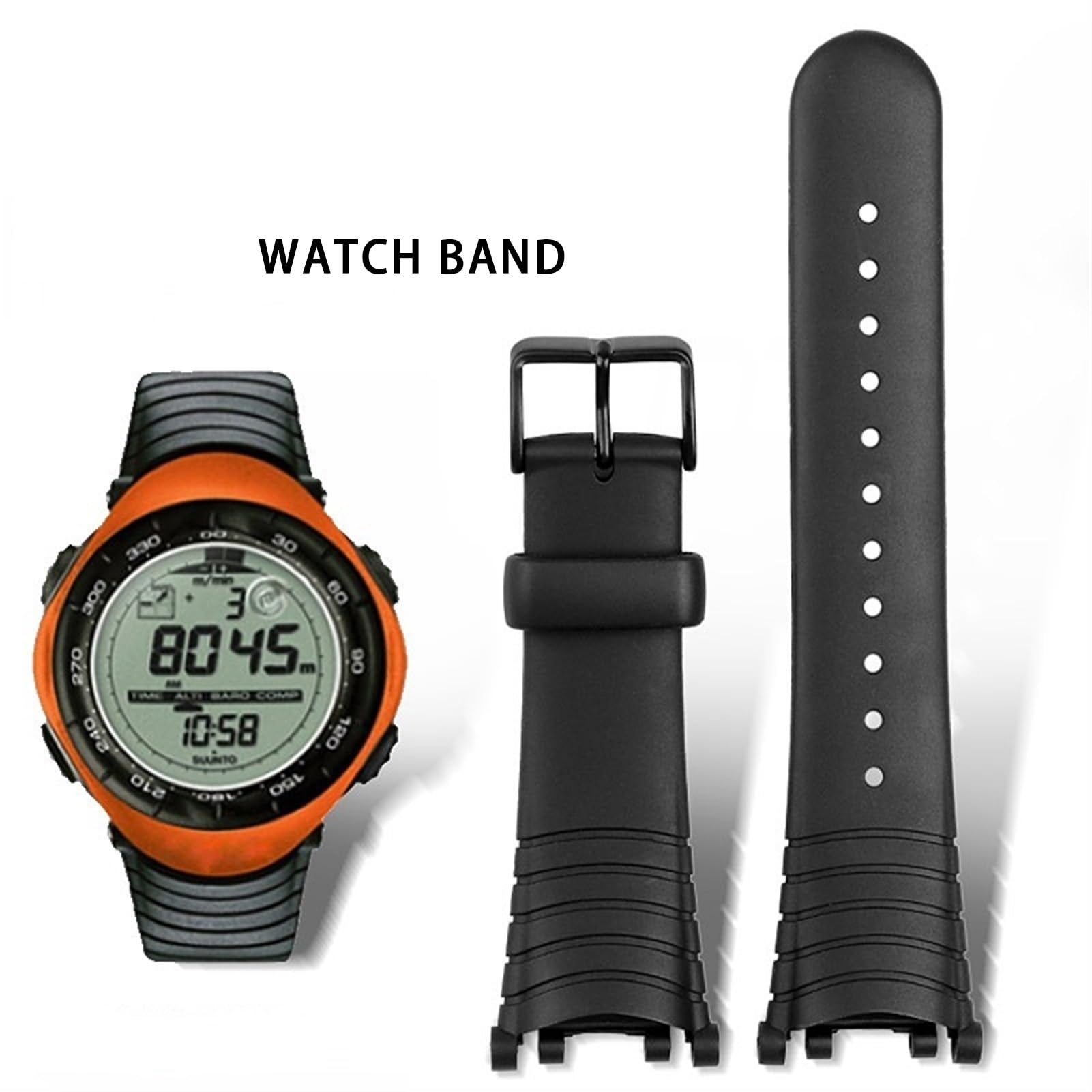 専用❗【良品】SUUNTO　スント　ベクター　ラバーベルト　稼働品　腕時計 Amazon.co.jp: Suunto Vector ラバーウォッチバンド 交換用
