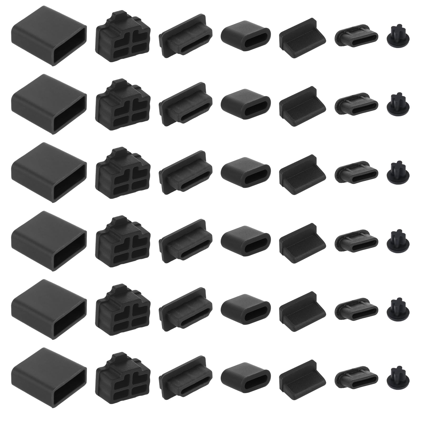 Copertura antipolvere, presa USB-C con impugnatura, 10 pezzi, ne