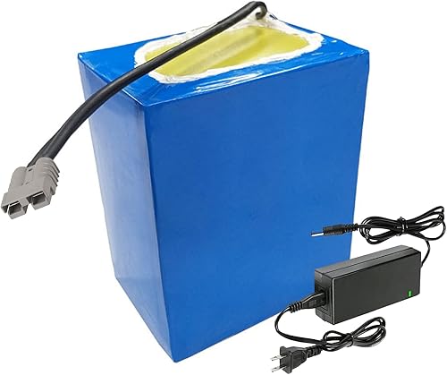 Batería para bicicleta eléctrica de 72 V, 40 Ah50 Ah60 Ah, batería de iones de litio para motor de 1000 W-5600 W con 5 A con cargador para