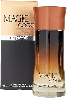 Magic Code Men's Cologne 3.4 Fl. Oz. Eau de Toilette Spray