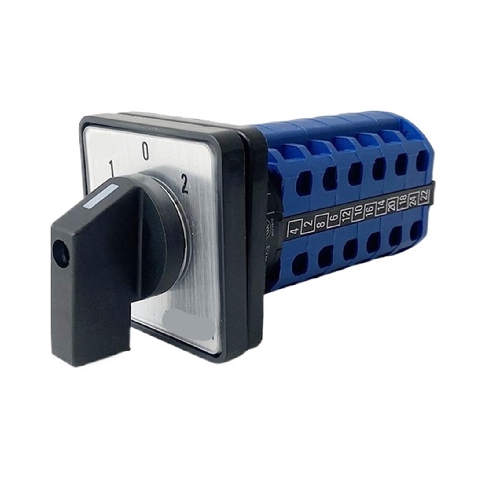 YWZVBSDCS LW26-20 Rotary Cam Switch 3 Position 660V 20A 6 Poles 24 Terminals Electrical Changeover Selector YMW26-20/6(0123456)