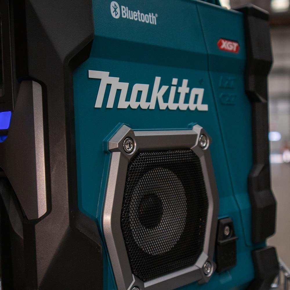 Makita MR002GZ 12V MAX / 40V MAX Li-Ion CXT/LXT/XGT Radio de Sitio de Trabajo con Bluetooth - Baterías y Cargador no incluidos