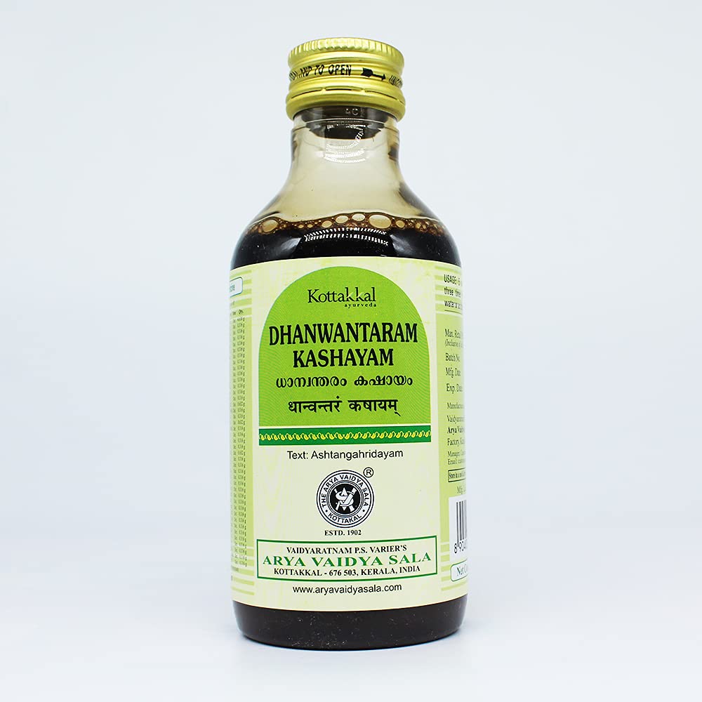 See full amazon price history chart for Dhanvantaram Kashayam-200ML, (Pack Of 1), Of Arya Vaidya Sala Kottakkal Dhanvantaram Kashayam-200ML, (Pack Of 1), Of Arya Vaidya Sala Kottakkal (B09C85B3VB) Amazon Price History, Amazon Price Tracker