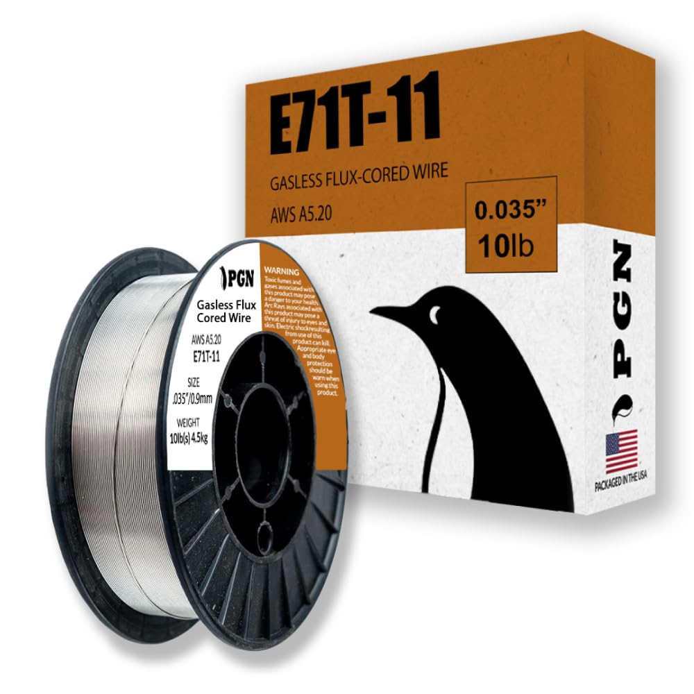 PGN Flux Core Welding Wire - E71T-11 .035 Inch, 10 Pound Spool