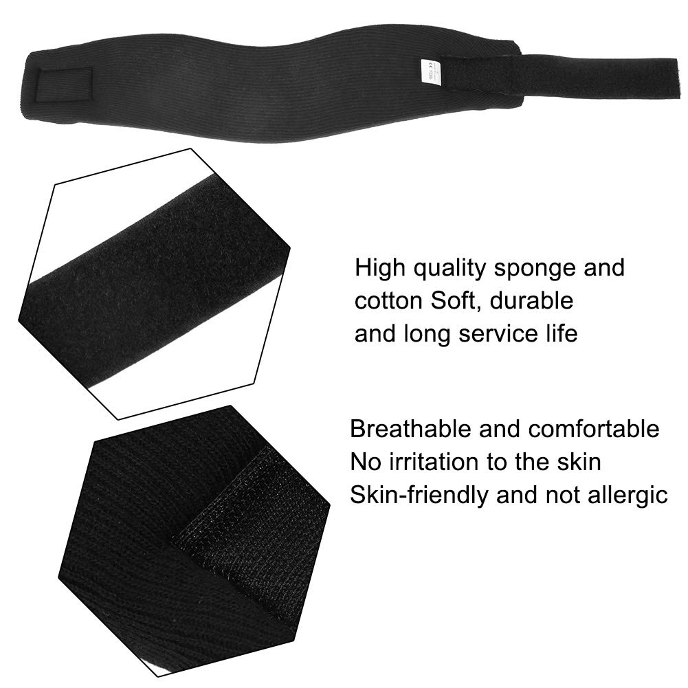 Soft Sponge Neck Brace, Cotton Neck Support Collar with Ergonomic Design, Suitable for Sleeping, Work, Travel, TV (S)