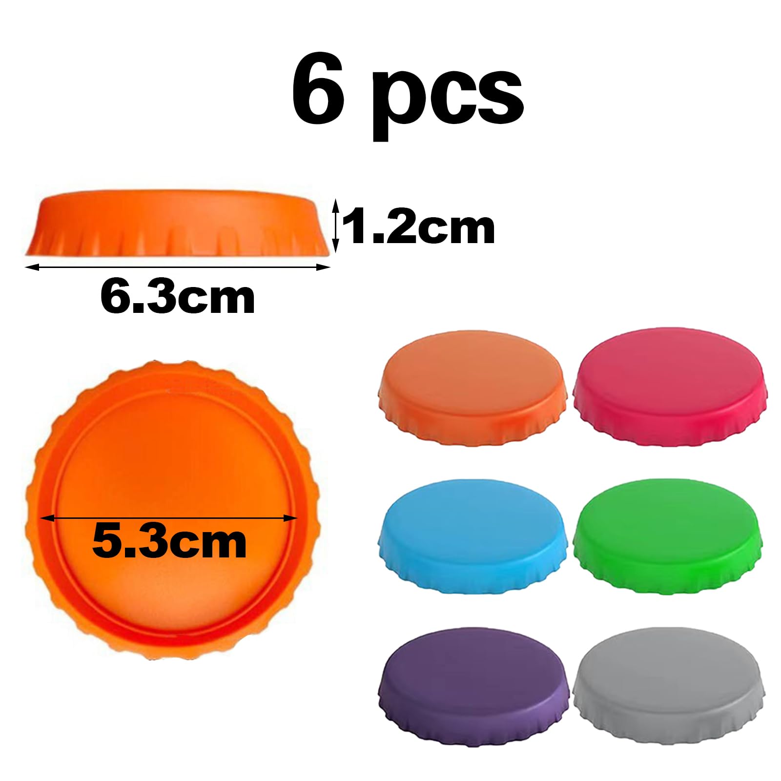4 Coperchi In Silicone Per Lattine - Tappi Salvabevande Multicolore, A Prova Di Perdite E Antipolvere, Diametro 52 Mm, Per Viaggi E Campeggio