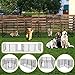 ZENY Dog Fences for the Yard, Camping, Dog Pens Outdoor, Dog Pen Indoor, 8 Panels Dog Playpen for Small/Medium/ Dogs, 40 Inch Height Pet Exercise Pen for Rabbit /Puppy/Small Animals