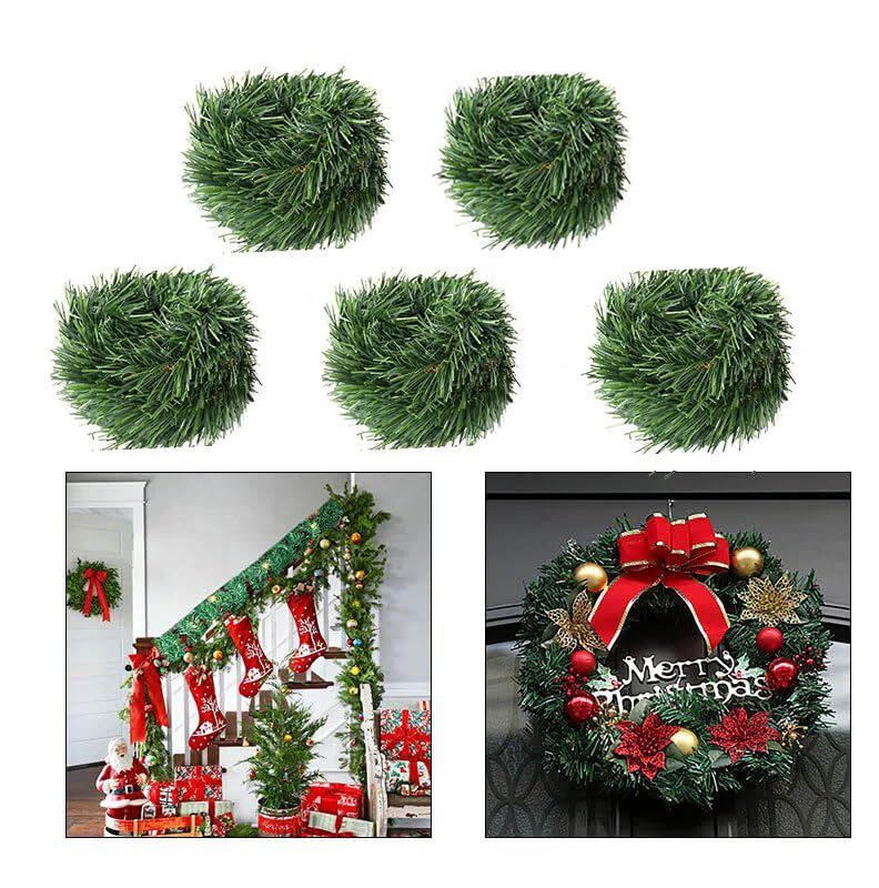 Guirnaldas De Navidad Guirnalda Navidad Abeto Artificial 10 Metros