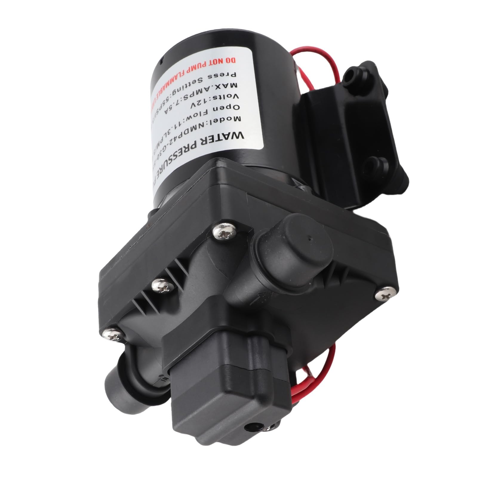 Bewinner Pompa Membranowa Samozasysająca 12V 55 PSI 3 GPM do Kampera