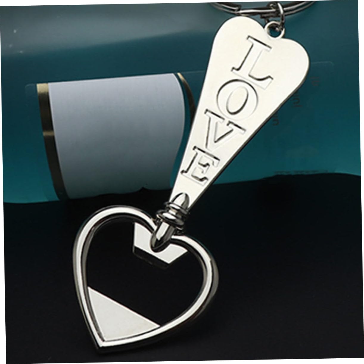 Amazon | SHOWERORO 5個 愛の栓抜き ラブハートキーホルダー