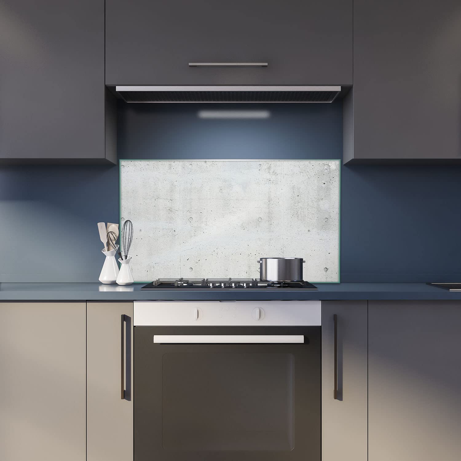 Piastra di Copertura per Piano Cottura Ceranfeld Textur Grigio 1