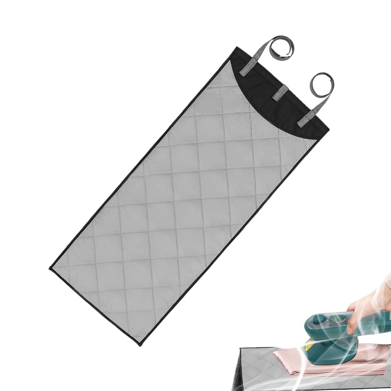 Tappetino per pressa verticale per lavagne a vapore, tappetino termico compatto, foglio da viaggio in cotone, protezione termica portatile, preparazione abbigliamento | Per viaggi, piccole aree
