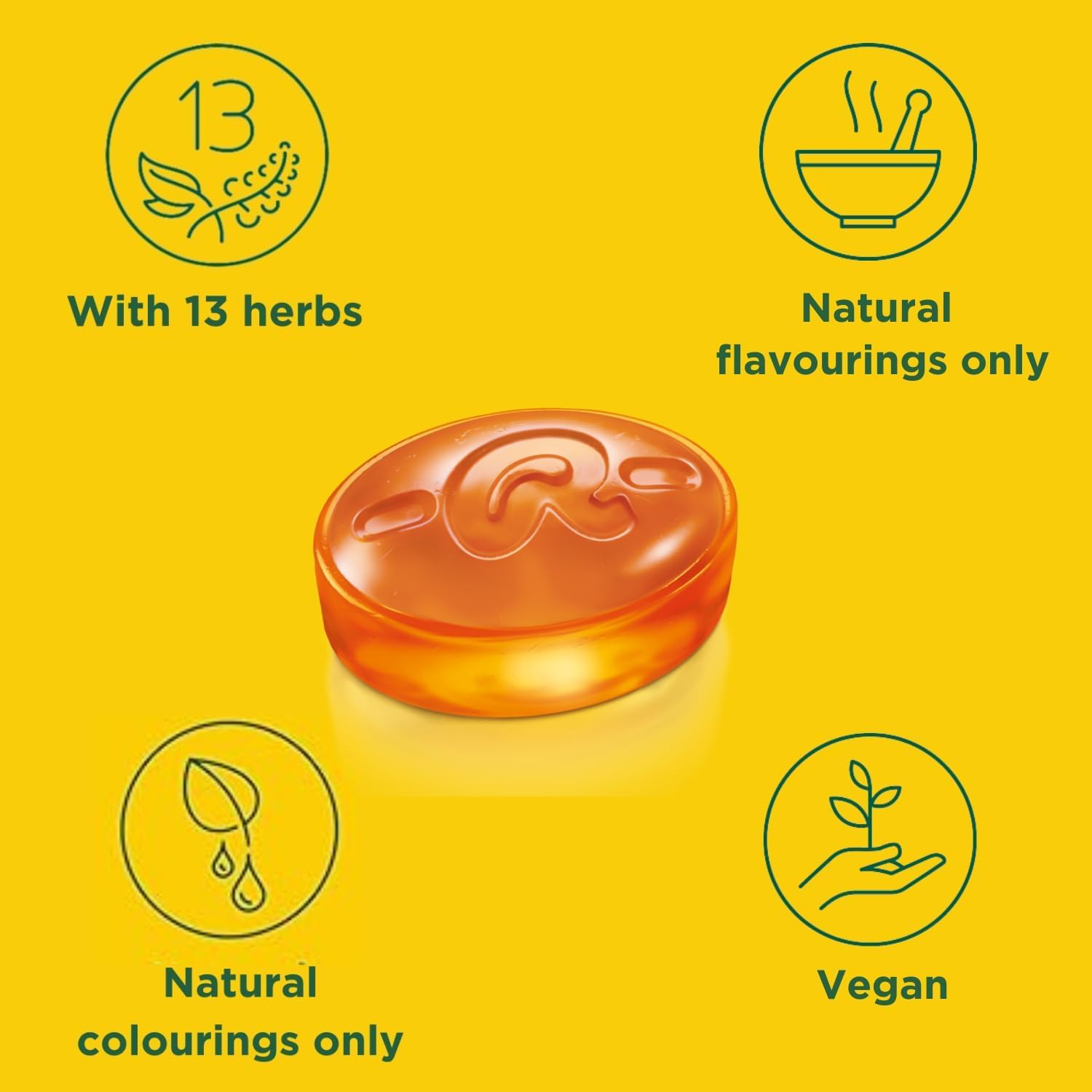 Ricola Swiss - Gotas de hierbas de saúco (45 g, 20 unidades)