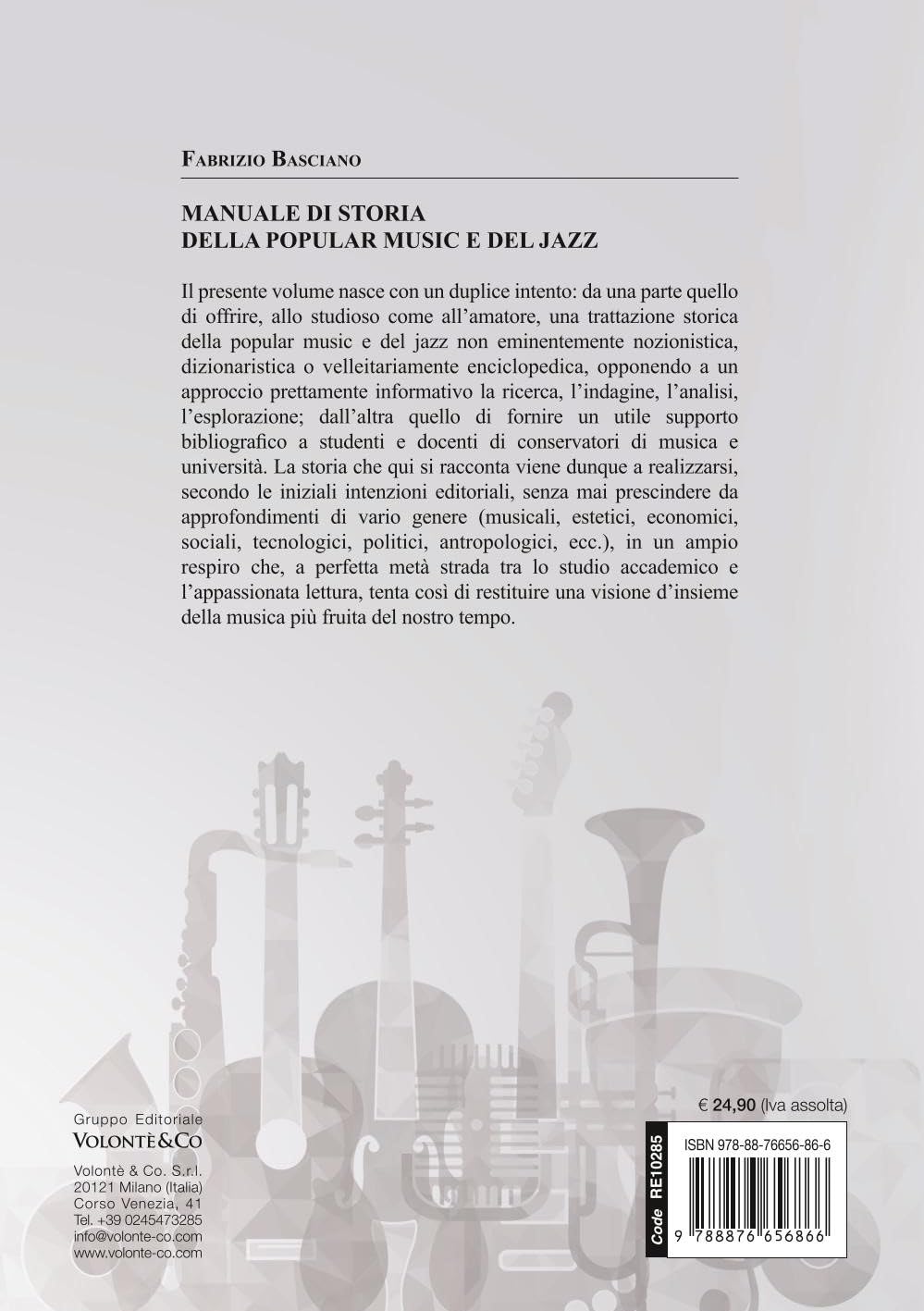 Manuale di storia della popular music e del jazz. Nuova ediz.