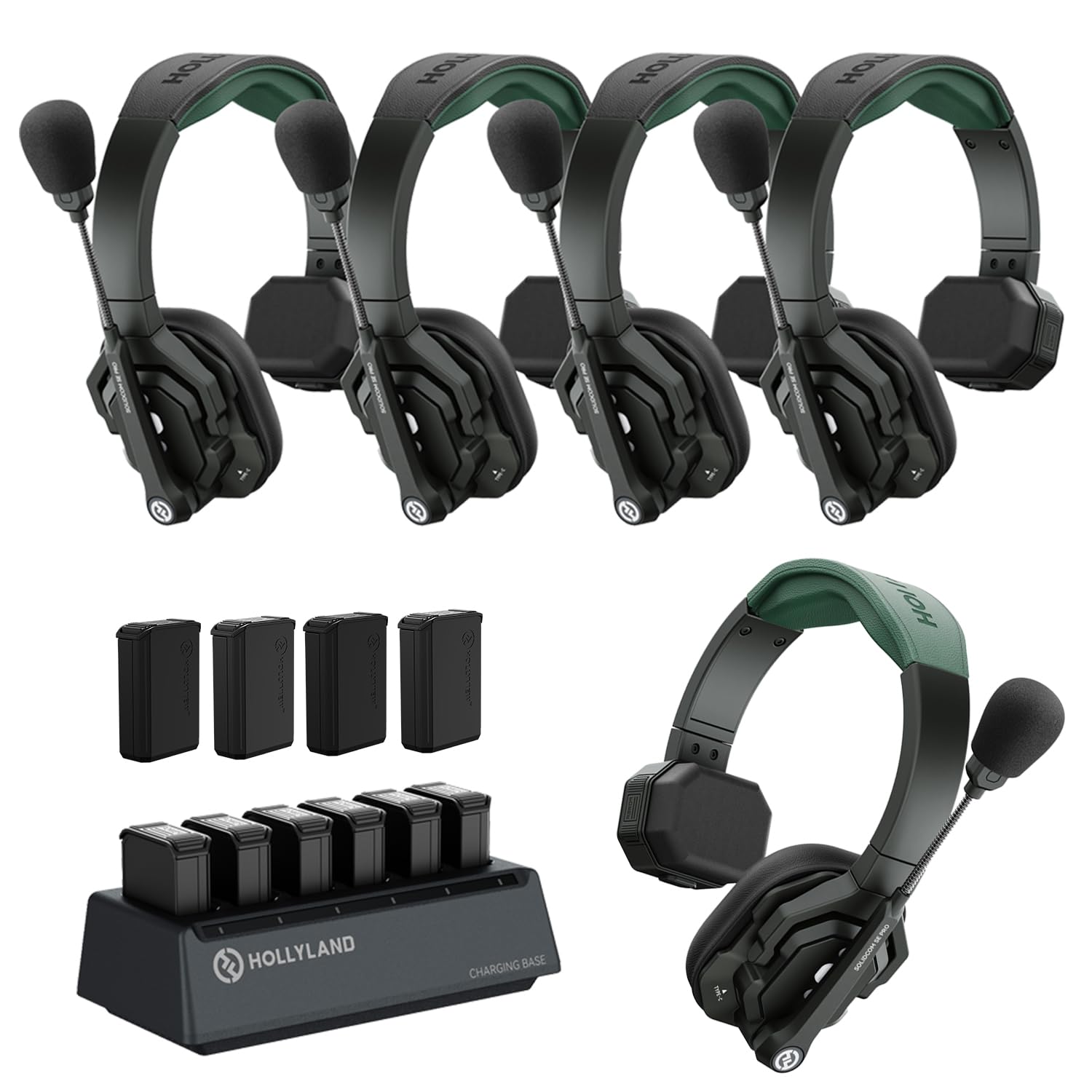 Hollyland Solidcom ワイヤレスインカム 2台セット Amazon.co.jp: Hollyland Solidcom SE Pro-5S ワイヤレス