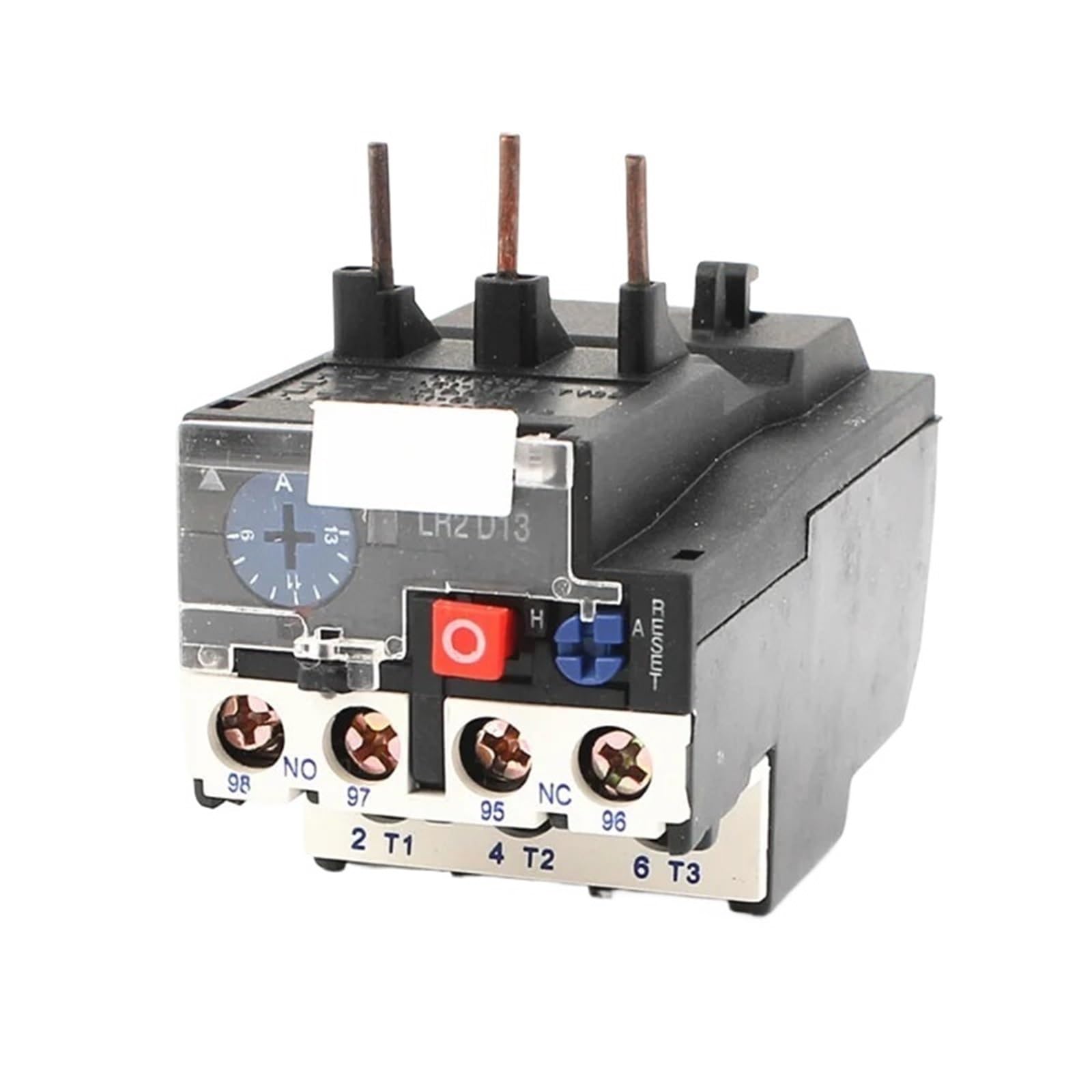 Relé de sobrecarga térmica JR28-25 1,6 A 2,5 A 4 A 6 A 8 A 10 A 13 A 18 A 25 A LR2D13 Relé térmico ajustable(12-18A)